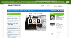 Desktop Screenshot of danbit.dk